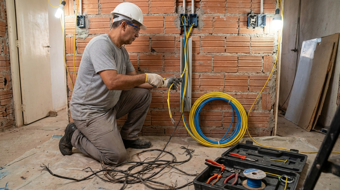 Adequação de Fiação em João Pessoa‑PB