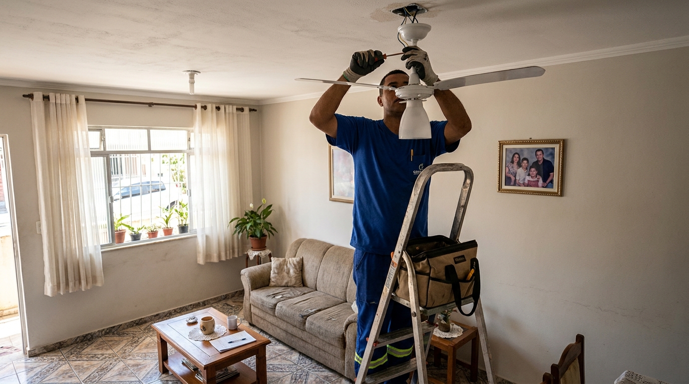 Instalação de Controle em João Pessoa‑PB