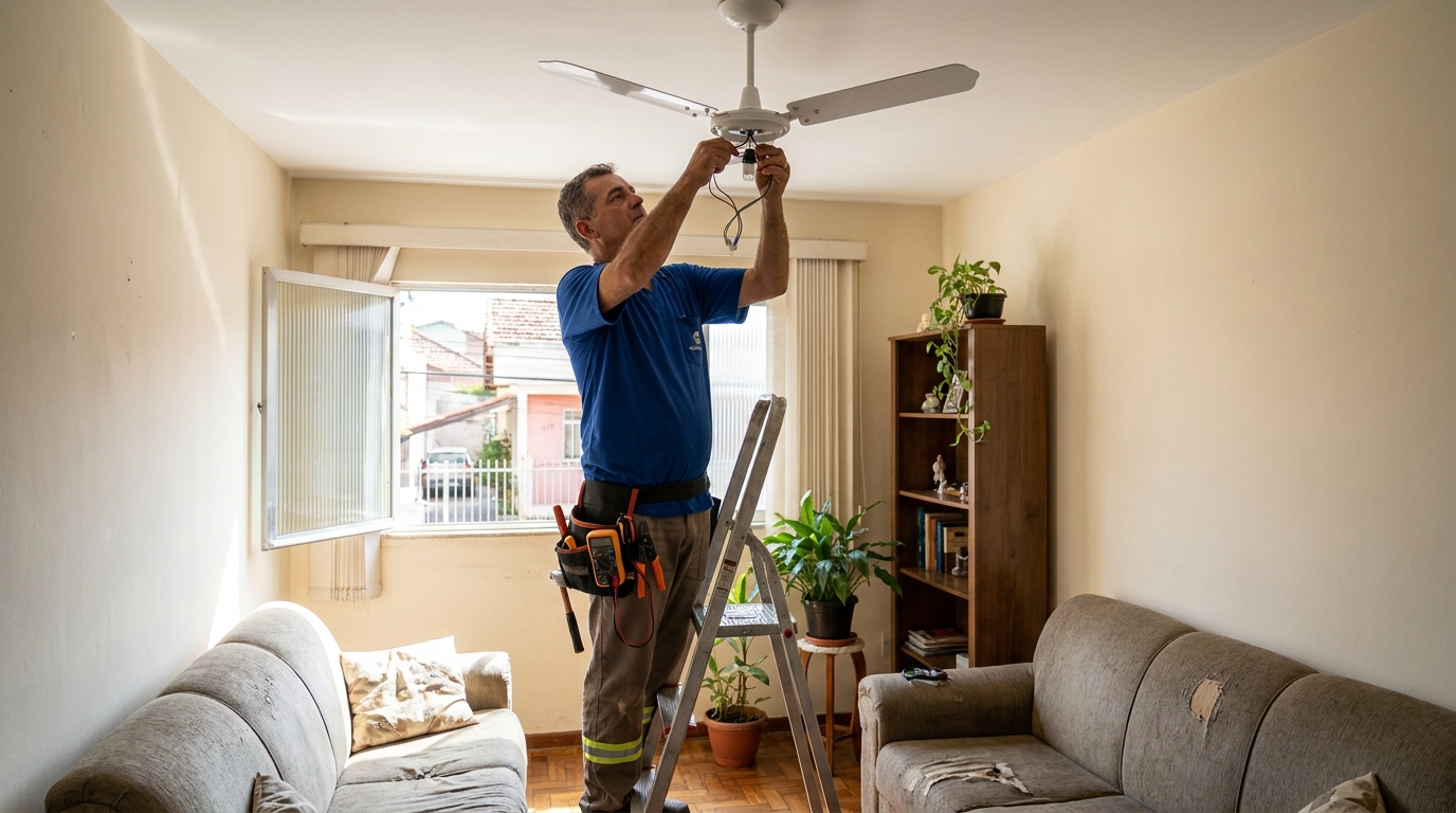 Montagem de Ventilador em João Pessoa‑PB