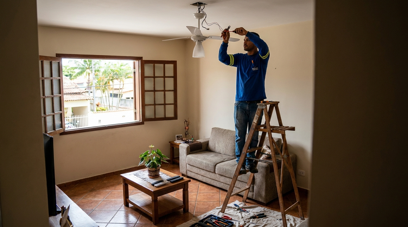 Reforço de Suporte no Teto em João Pessoa‑PB